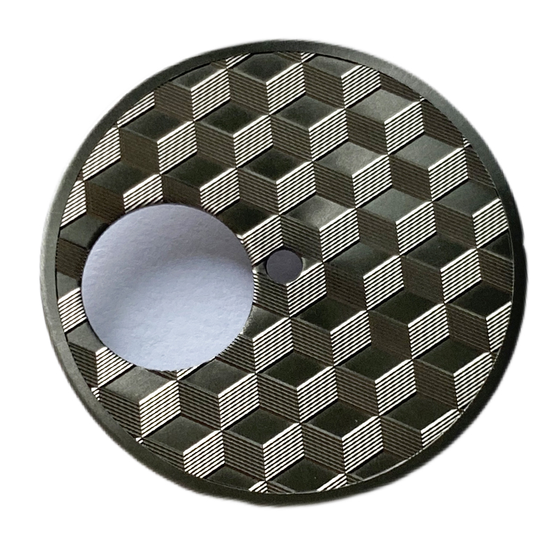 Checkerboard watch dial 