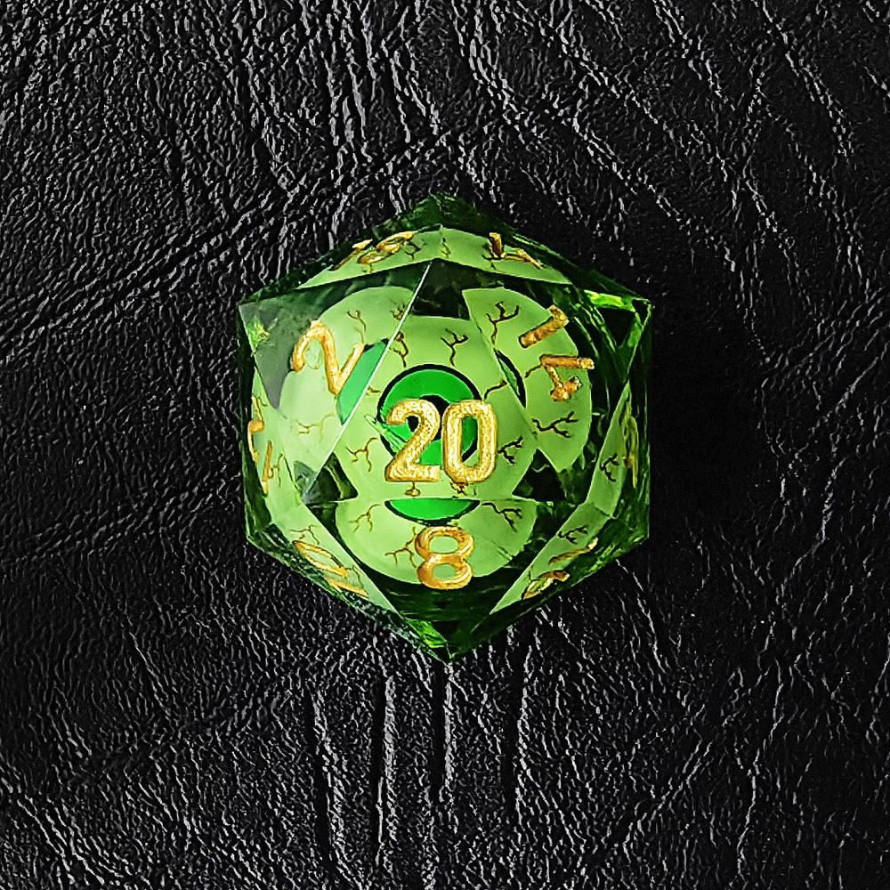 Wizard Eye Liquid Core Dice 20 Sides 4