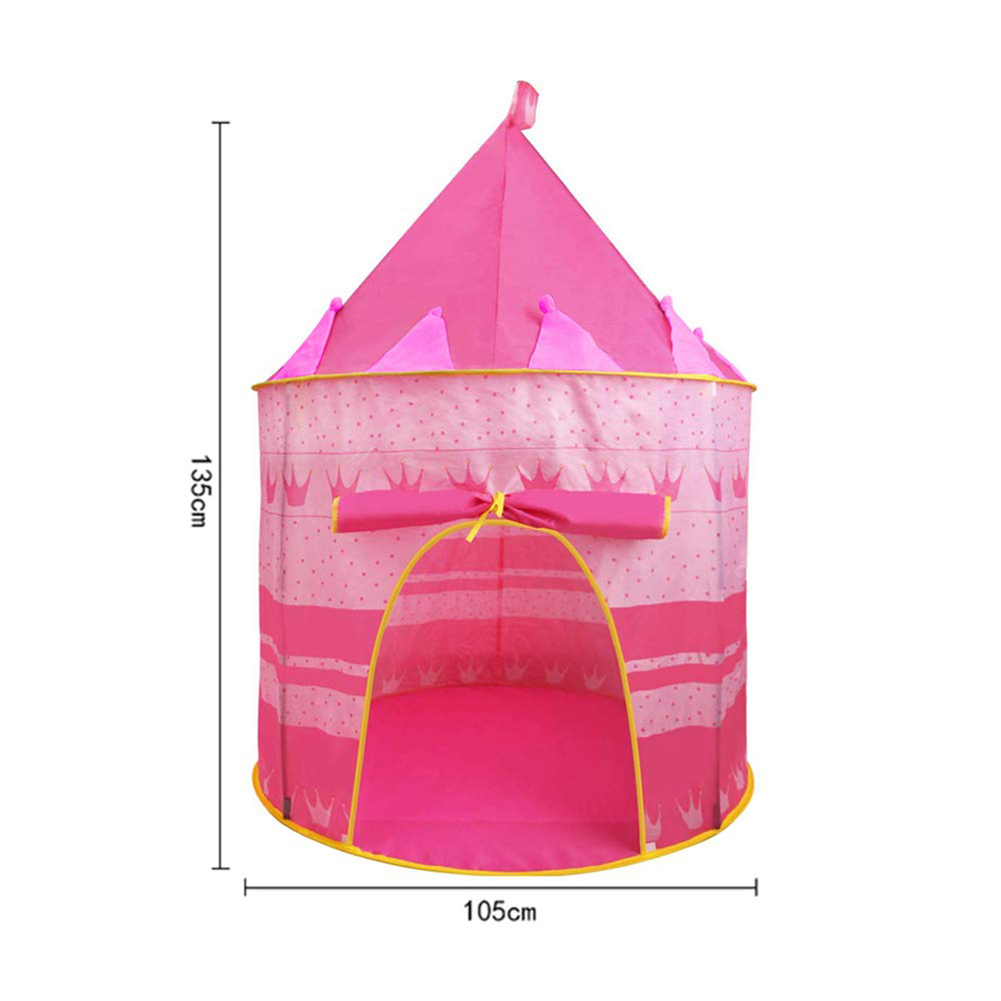 Portable Foldable Children Kids Game Play Tent Ball Pool Indoor Yurt Castle Playhouse Toy Kids Play Tent Polyester Kids Playhous