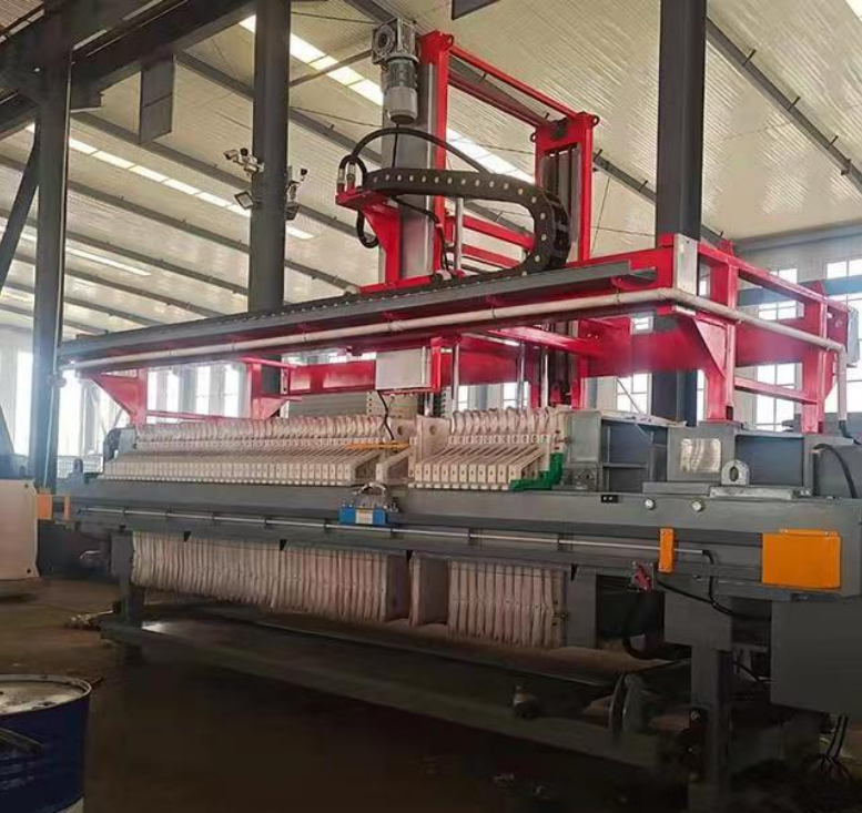 Automatic Cleaning Filter Press For Cloth