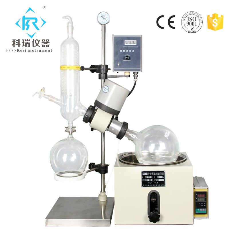 Laboratory Small vacuum Chemical evaporator 3l Rotary distillator price