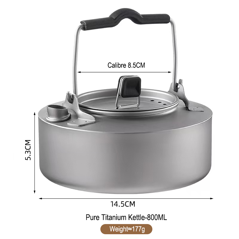 Titanium Kettle Camping
