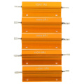 1pc 1R-10R 100W Power Resistor High Precision Aluminum Shell Case Wirewound Resistors For Automation Equipment