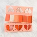 Kiss Beauty 6 Colors Face Blush Rouge Mineralize Makeup Blush Brozer Lights Lighting Professional Palette Makeup Cosmetics