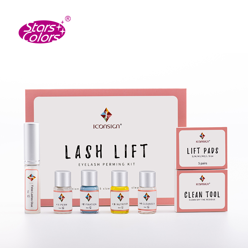 5 Sets/lot Mini Eyelash Perm Kit lashes lifting Cilia Lash Lift Kit Eyelash Growth Serum Makeup Beauty Lash Lift Tool
