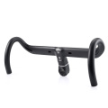 Rolling Stone Bicycle Handlebar Carbon T800 High Impact Resin Integral Curved Handlebar Road Bike Carbon with Stem 390/410/430MM