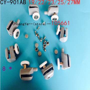 8x Shower Door Rollers/Runners/Wheels Replacement CY-901AB4top +4bottom