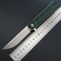 Eafengrow EF56 58-60HRC 9Cr Blade G10 Handle Folding knife Survival Camping tool Hunting Pocket Knife tactical edc outdoor tool