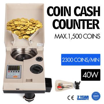 Automatic Coin Sorter Electronic Coin Counting Machine Bank Money Coin Counter