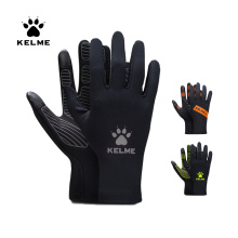 KELME Men's Gloves Cycling Bike Bicycle Women Winter Gloves Outdoor Plus velvetWarm Anti-Slip Touchscreen Full Finger 8161ST5001