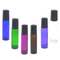 1pcs Colorful 10cc Roller Glass Bottle Empty Fragrance Perfume Essential Oil Bottle 10ml Roll-On Bottle