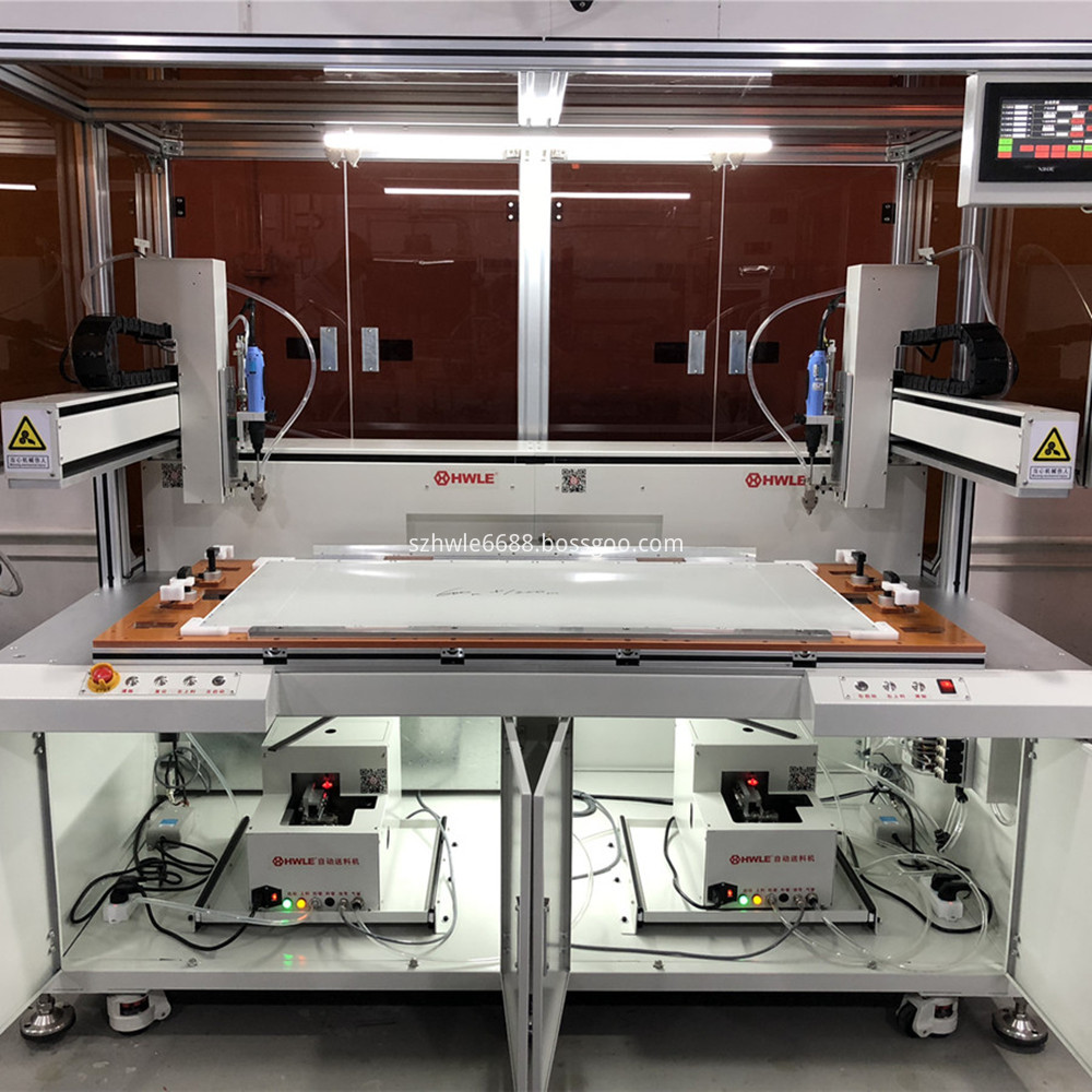 6-axis cantilever screw lock machine