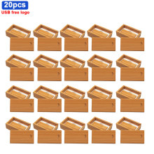 20pcs/lot mini Wooden batten usb flash drive pen drive pendrive 64GB 16GB 8GB 32GB U disk memory Stick wedding gifts free logo