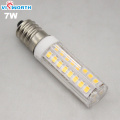 5W 7W Led Corn Light Bulb E14 Led SpotLight SMD2835 Led Lamp Mini Transparent Body Crystal Chandelier Pendant Refrigerator Light