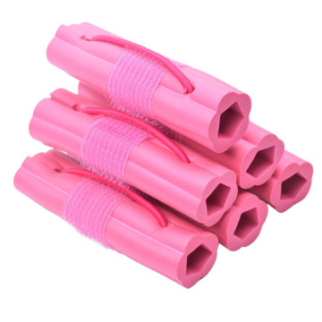 New Fashion 6pcs Foam Sponge Hair Curler DIY Wavy Hair Travel Home Use Soft Hair Curler Rollers Styling Tools P15