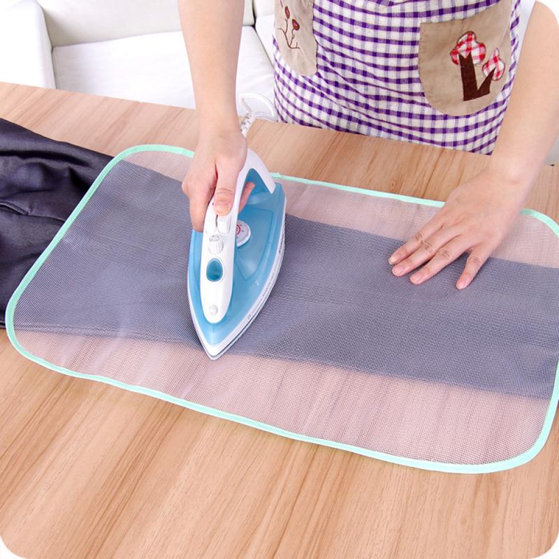 Against Pressing Pad Ironing Cloth Guard Press MeshHOOMIN Insulation Ironing Board Cover Random Colors