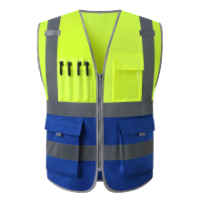 Security Reflective Cycling Vest Night Running Safety Vest Motorcycle Cycle Riding Bike Bicycle Clothing Sleeveless
