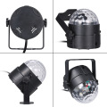 Colorful Sound Activated Disco Ball LED Stage Lights 3W RGB Laser Projector Light Lamp Christmas Party Supplies Kids Gift