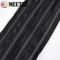 3Meters New 5# Nylon Zipper For Sewing DIY Zip Clothes Open-end Zippers Sports Coat Bag Garment Clothing Accessories