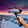 Proker outdoor Holder 3-Axis Flexible H4 Handheld Gimbal Stabilizer for iPhone 11 9 Huawei Samsung Smart Phone PTZ Action Camera