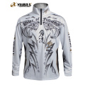 New Brand YAIBA-X Mens Fishing Shirts Autumn Summer Long Sleeve Breathable Fishing Clothing Outdoor Sports Fishing Wear