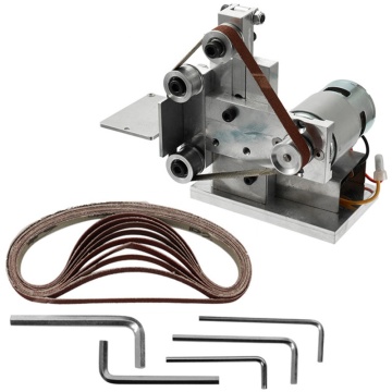 GTBL Multifunctional Grinder Mini Electric Belt Sander Diy Polishing Grinding Machine Cutter Edges Sharpener Belt Grinder Sandin