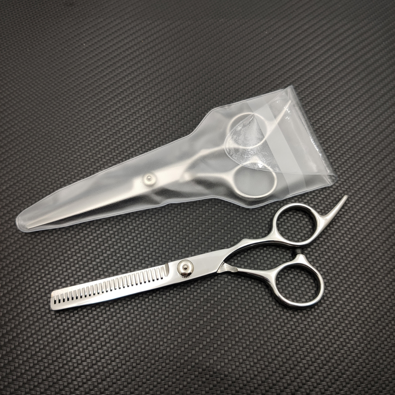 Dropship 6inch Haircut Cut Titanium Hairdressing Hair Scissors 4R13 Stainless Steel Blade Daily Hair Clipper Shearing Scissors
