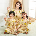 Mother Kids Unicorn Pajamas Mom and Daughter Outfits Family Matching Clothes Homewear Baby Girls Winter Cartoon Cotton Sleepwear