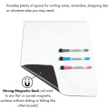 Magnetic Schedule Weekly Monthly Planner Soft Whiteboard Calendar Erase Board Magnet Fridge Stickers Memo Message Drawing Marker