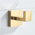 Bathroom Hardware Set Gold Polish Bathrobe Hook Towel Rail Bar Rack Bar Shelf Tissue Paper Holder Bathroom Accessories