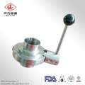 Sanitary Stainless Steel  Butterfly Valve