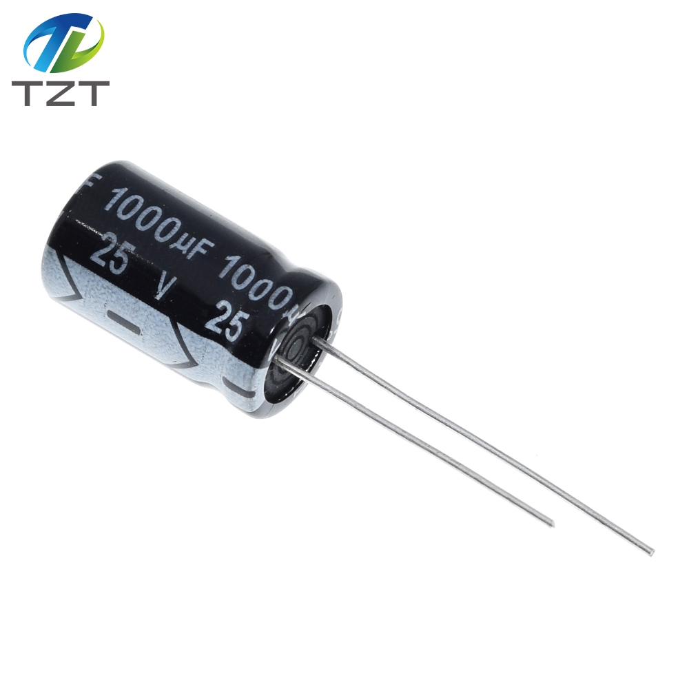 10PCS Higt quality 25V1000UF 10*17mm 1000UF 25V 17*10 Electrolytic capacitor