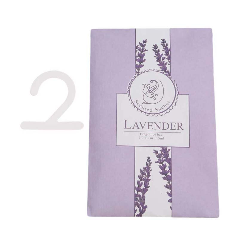 Wardrobe Sachet Air Fresh Scent Bag Aromatherapy Natural Smell Incense Perfume Lavender Rose Jasmine Lily Flower Flavor