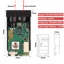 60m Laser Distance Meter Precision Sensor