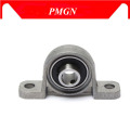 10pcs Zinc Alloy Diameter 8mm 10mm 12mm 17mm Bore Ball Bearing Pillow Block Mounted Support KP08 KP000 KP001 kp003 kp005 kp006