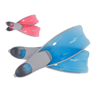 Adult Flexible Comfort Long Flippers Snorkeling Silicone Swimming Fins 2 Colors S M L XL XXL