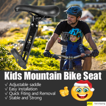 Front Mounted Child Seat Saddle Detachable Cycling Mounted Cushion Pad Road MTB Bicycle Kid Bike Seat Front Carrier Accessories
