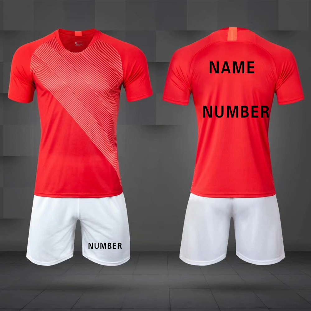 19 20 High quality Club Football Team jerseys Football Sport Wear Soccer Kits For Men and Kid Running Soccer Tracksuit Jersey