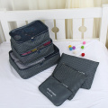 6pcs/set Travel Organizer Storage Bags Portable Luggage Organizers Clothes Tidy Pouch Suitcase Packing Laundry Bag Case