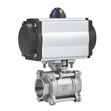 Pneumatic Screw Buckle Ball Valve