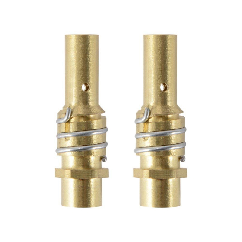 17Pcs/Set 15Ak Mig/ Welding Nozzle Contact Tips 0.8X25Mm M6 Gas Connector Holder Set