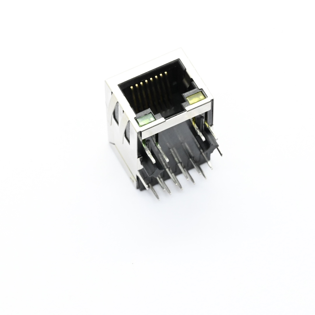 ATRJ5625-8P8C-X-B-A+RJ45 Shielded Modular JACK CAT6 A（4）