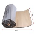 1 Roll 100x40cm 10mm Car Sound Heat Insulation Cotton Soundproof Aluminum Foil Waterproof Anti Dust Noise For Car Interior Part