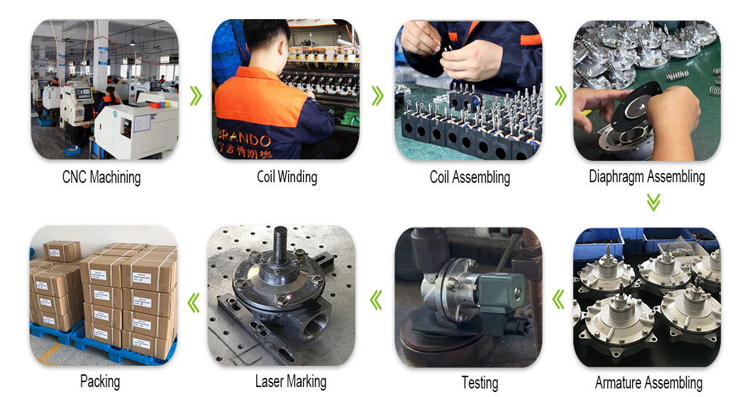 pulse valve production