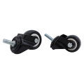 2/1.5 Inch Heavy Duty Universal Swivel Plate Casters Quite Mute No Noise No-slip Castors Markless Wheels