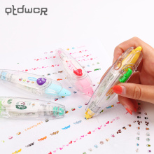 1PC Korea Stationery Cute Novelty Decorative Correction Tape Correction Fluid School Office Supply Lace for Key Tags Sign