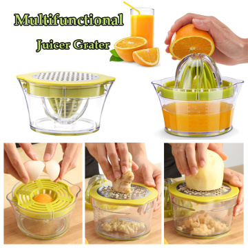 Multifunctional Grater Orange Citrus Squeezer Manual Citrus Lemon Juicer Fruit Kitchen Lime Press Potato Cutter Chopper Shavings