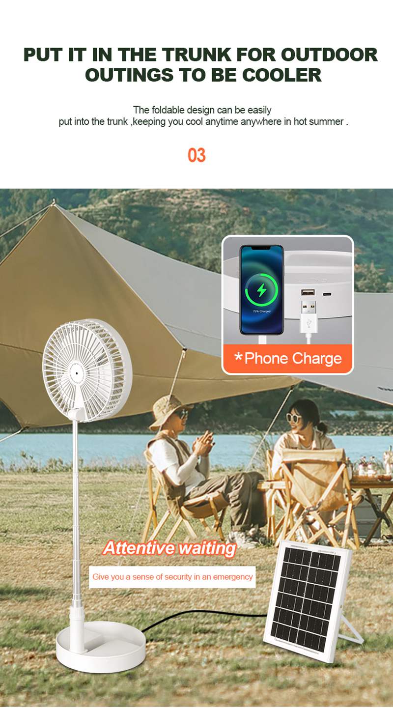 Rechargeable Mini Fan