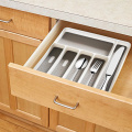 Knife Fork Storage Box Organizer Box Trays Home Office Storage Kitchen Bathroom Closet Desk Box Drawer Organization Tray Cutlery