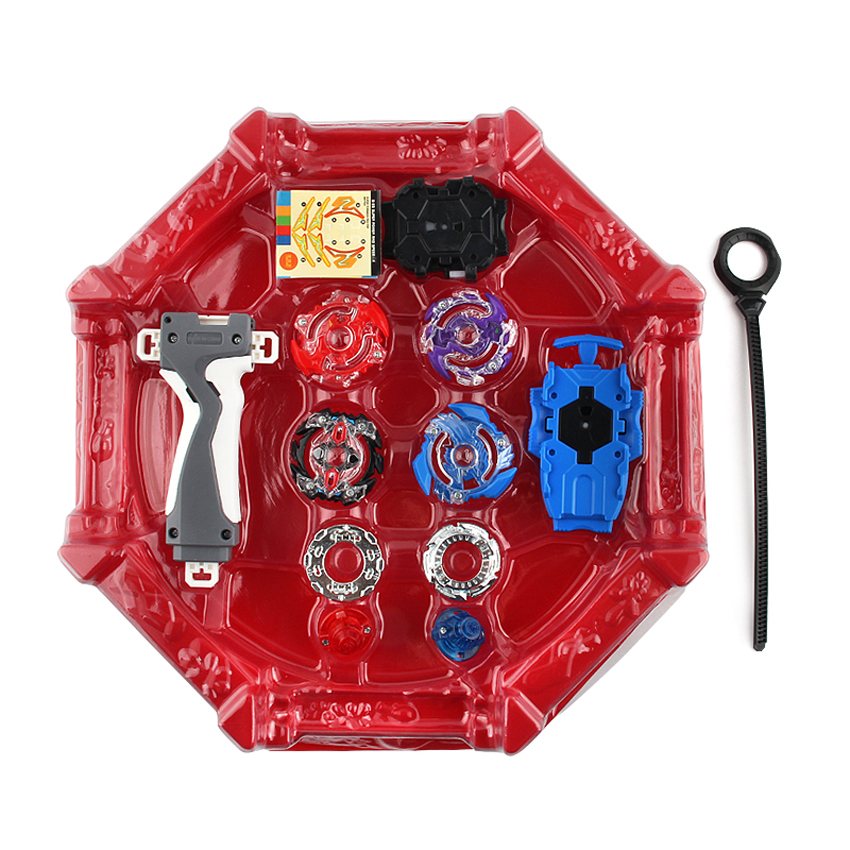 Original Box Beyblade Burst For Sale Metal Fusion 4D BB807D With Launcher and arena Spinning Top Set Kids Game Toys
